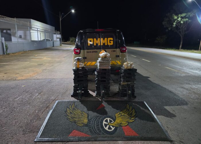 POLICIA MILITAR RODOVIARIA APREENDE GRANDE QUANTIDADE DE DROGAS EM PATOS DE MINAS