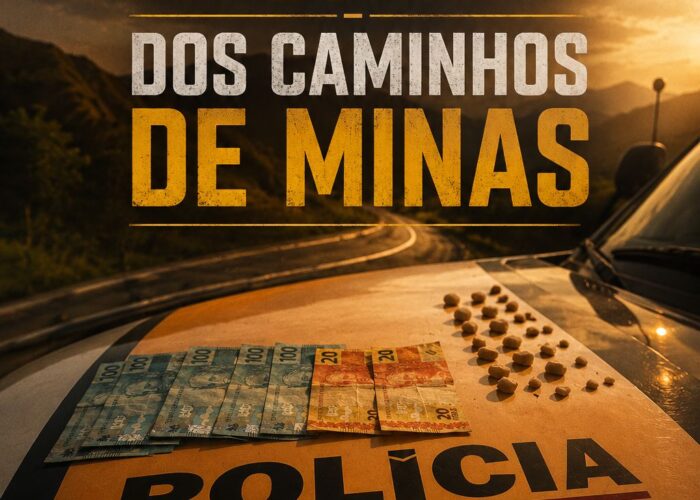 Motociclista é preso com 32 pedras de crack após fugir de abordagem na LMG-746, em Monte Carmelo