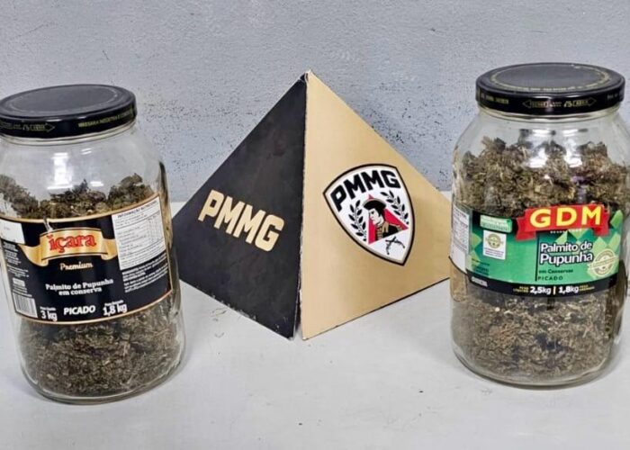 Polícia Militar prende homem por ameaça, violência doméstica e apreende grande quantidade de maconha em Patos de Minas