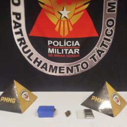 Polícia Militar intensifica combate ao tráfico e apreende drogas no bairro Enéas, em Patrocínio